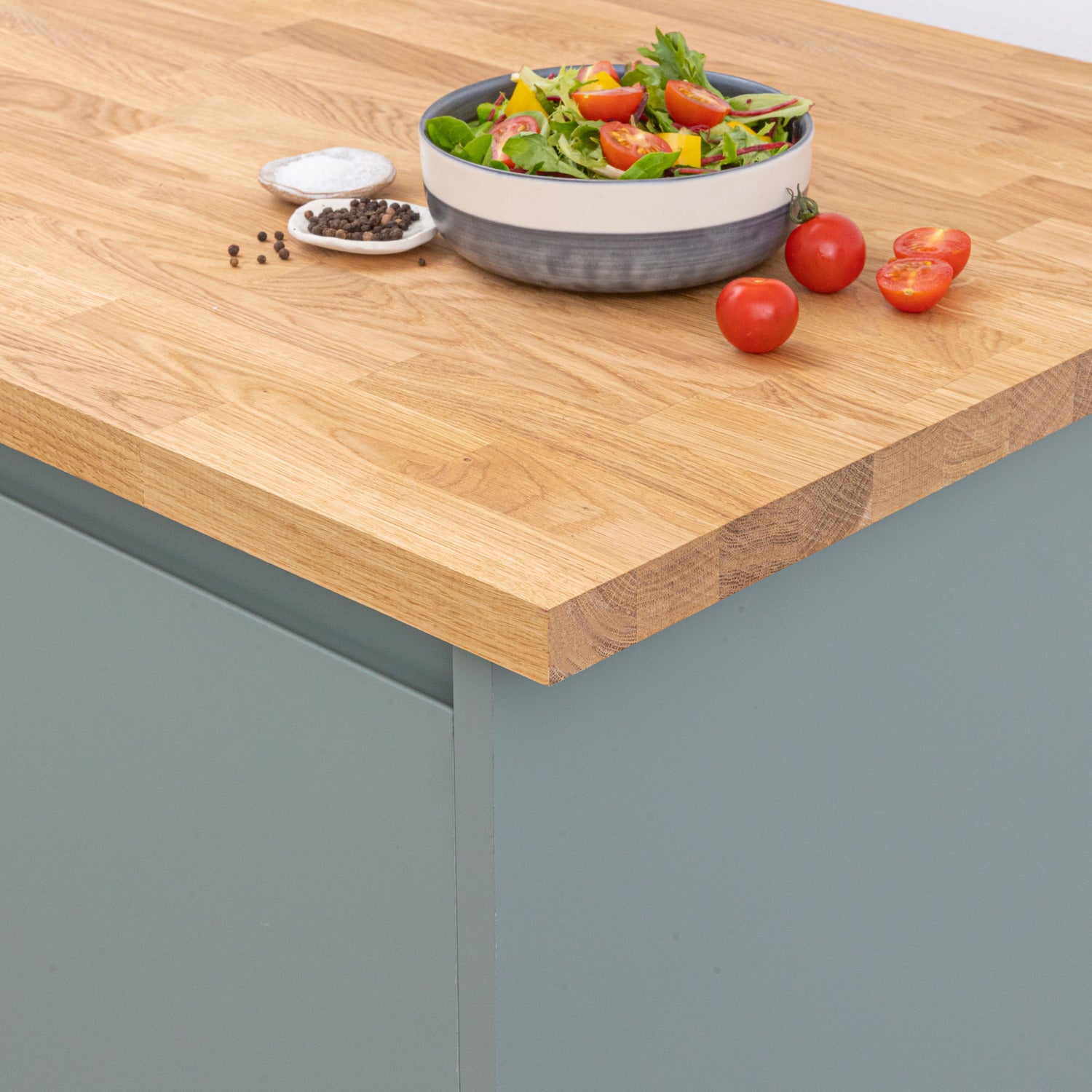 27mm Thick Solid Prime Oak Worktop