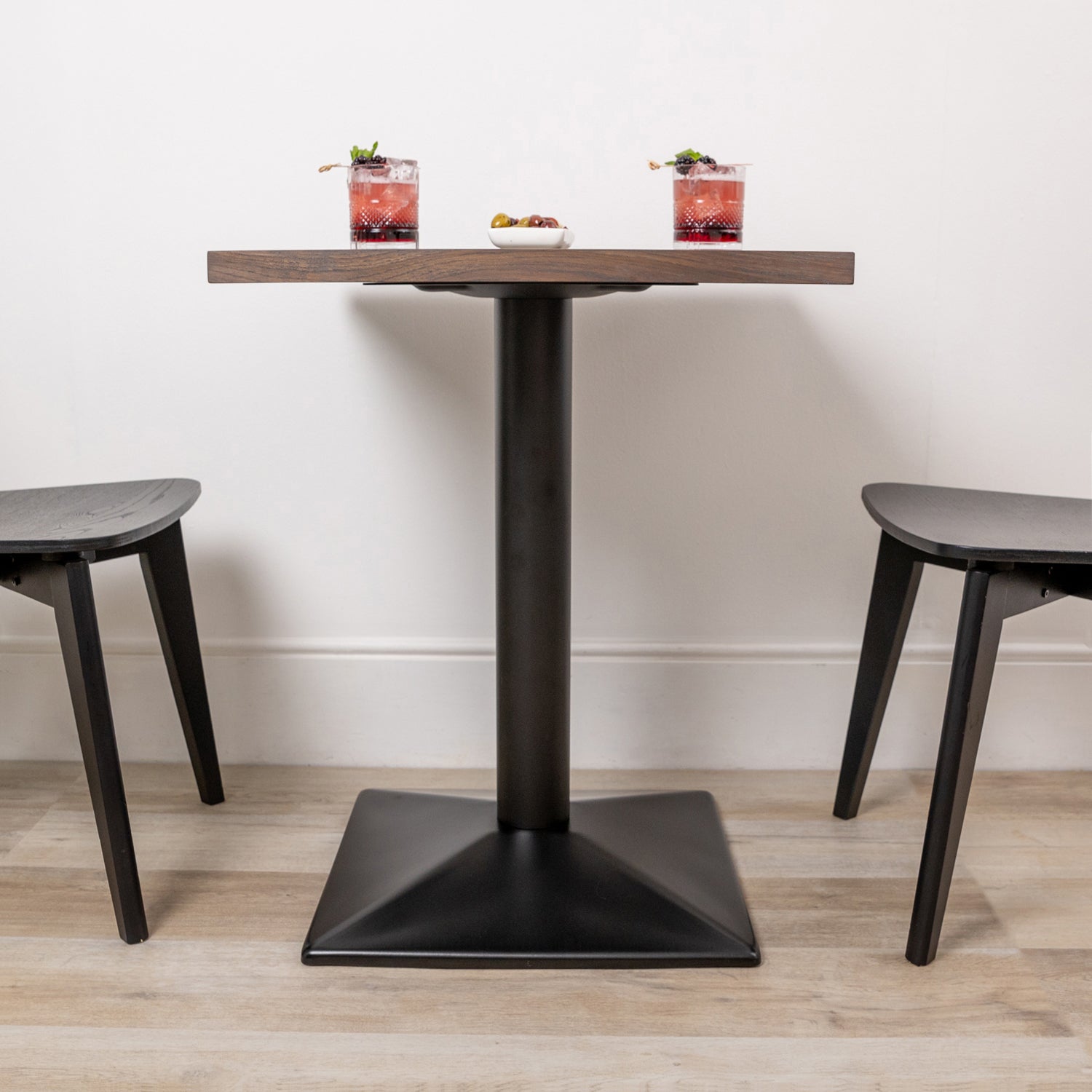 Black Wood Small Kitchen Table