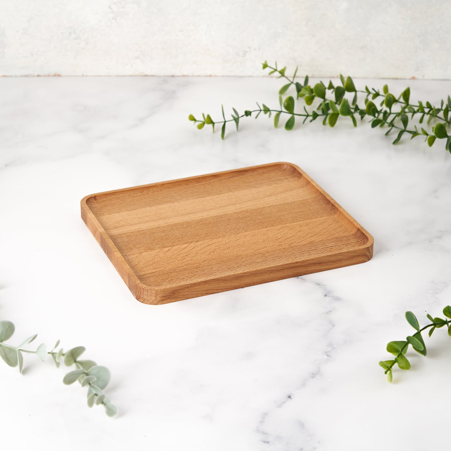 Oak Desk Organiser Tray - Medium