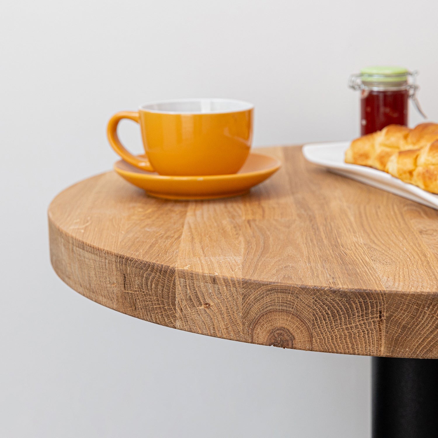 Solid Oak Round Bistro tabletop