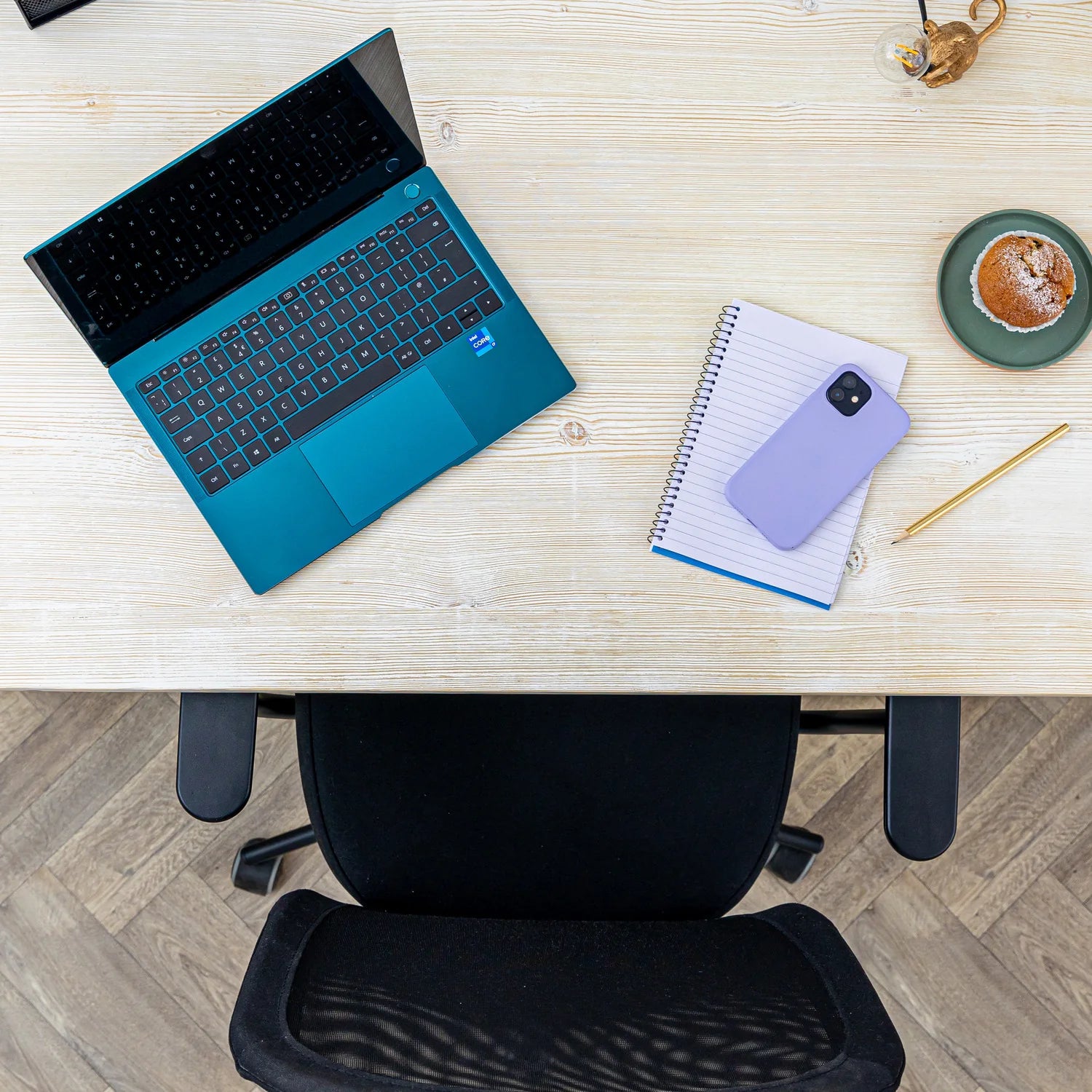 Light Wooden Desk Top