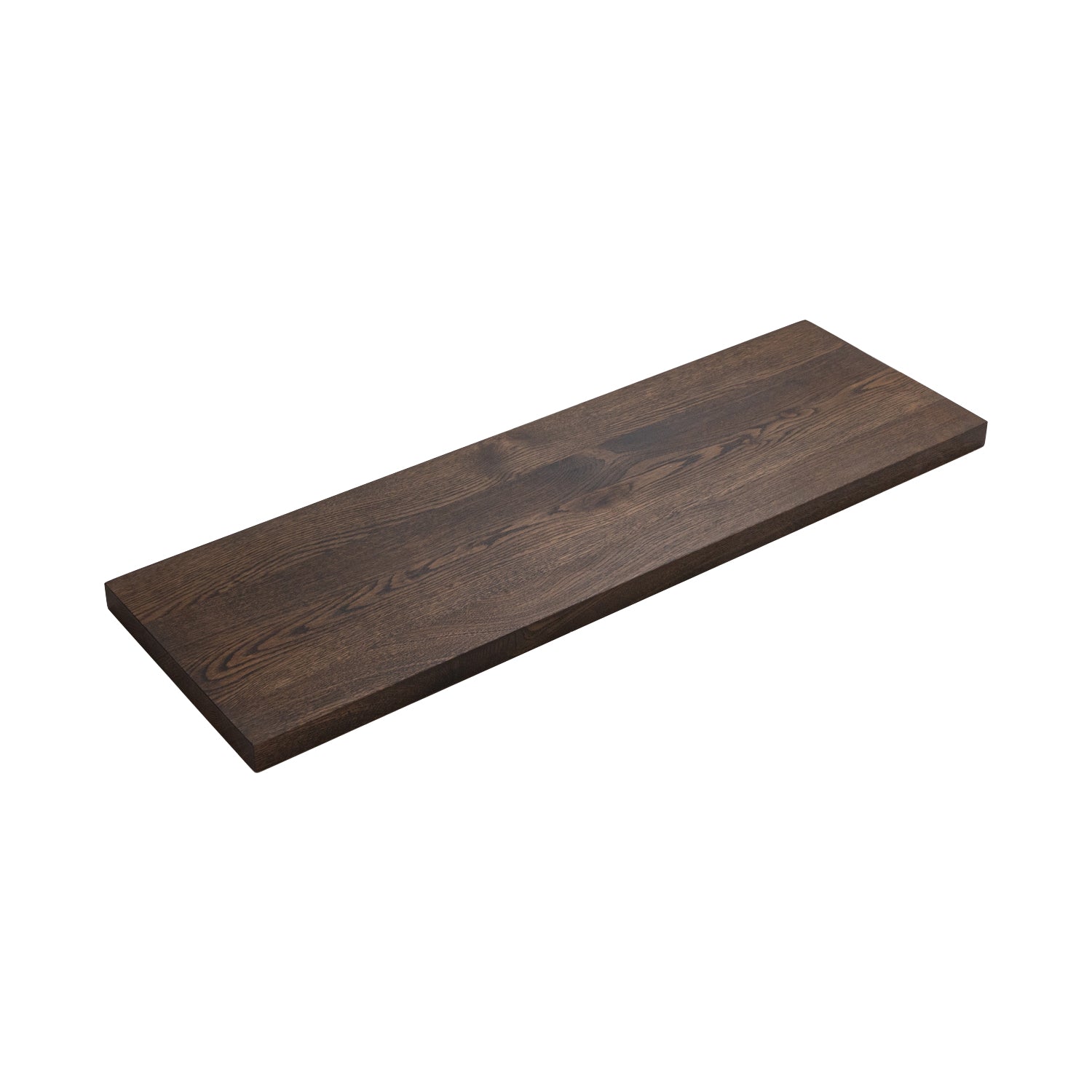 Premium Solid Oak Benchtop - Charcoal