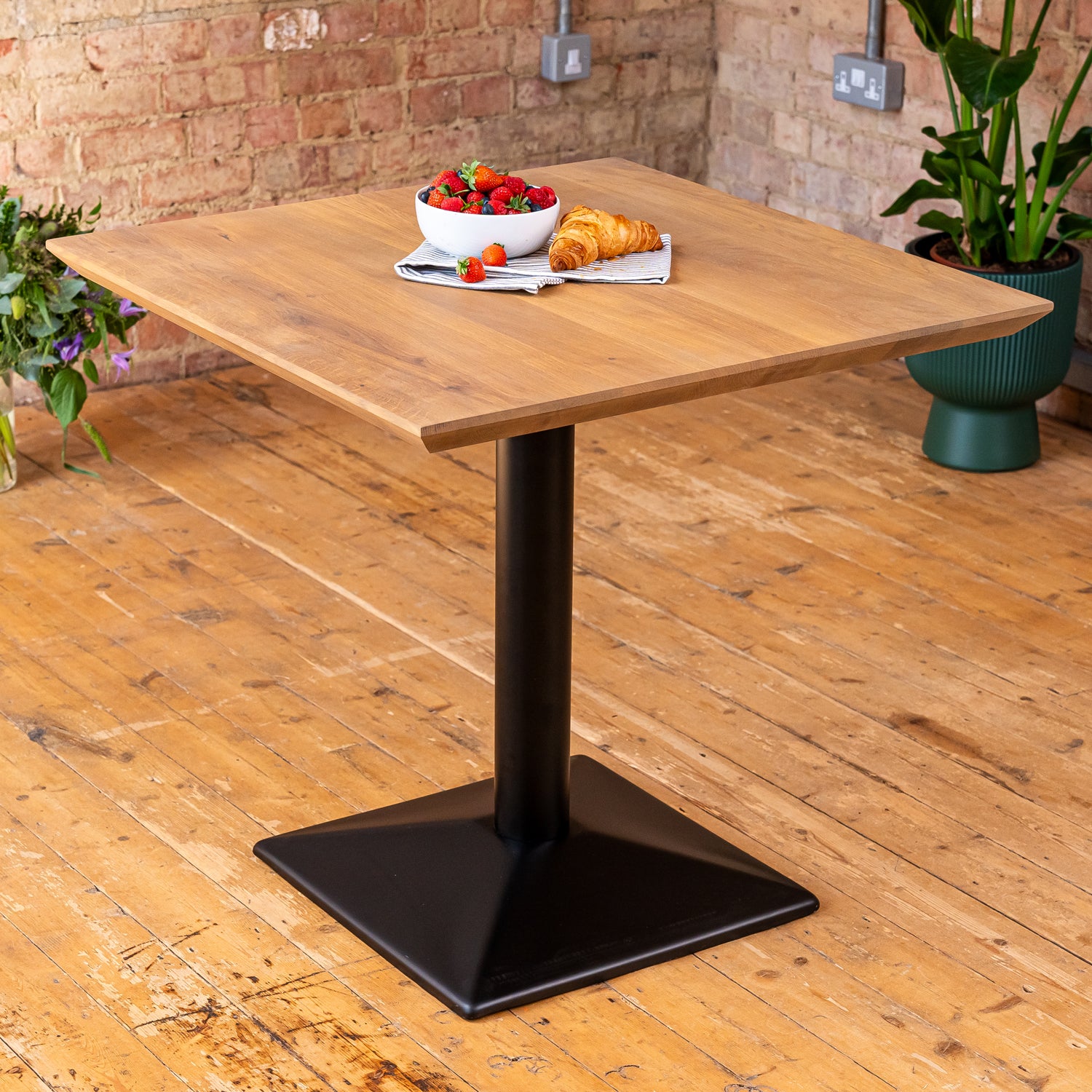 Premium Solid Oak Small Dining Table