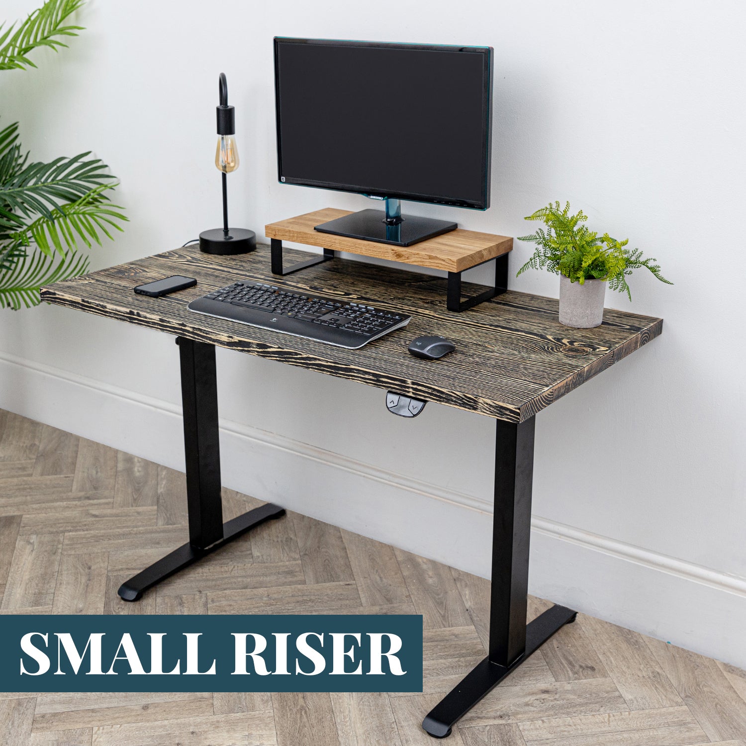 Solid Oak Desk Shelf / Riser