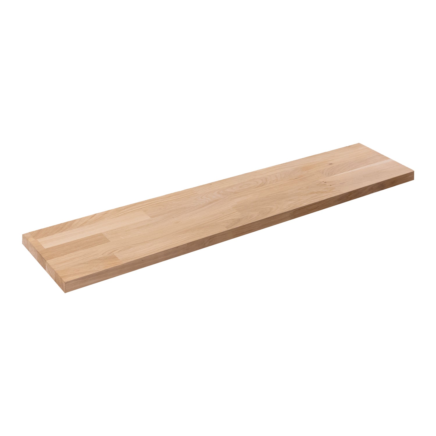 Solid Oak Wall Shelf - 27mm thick