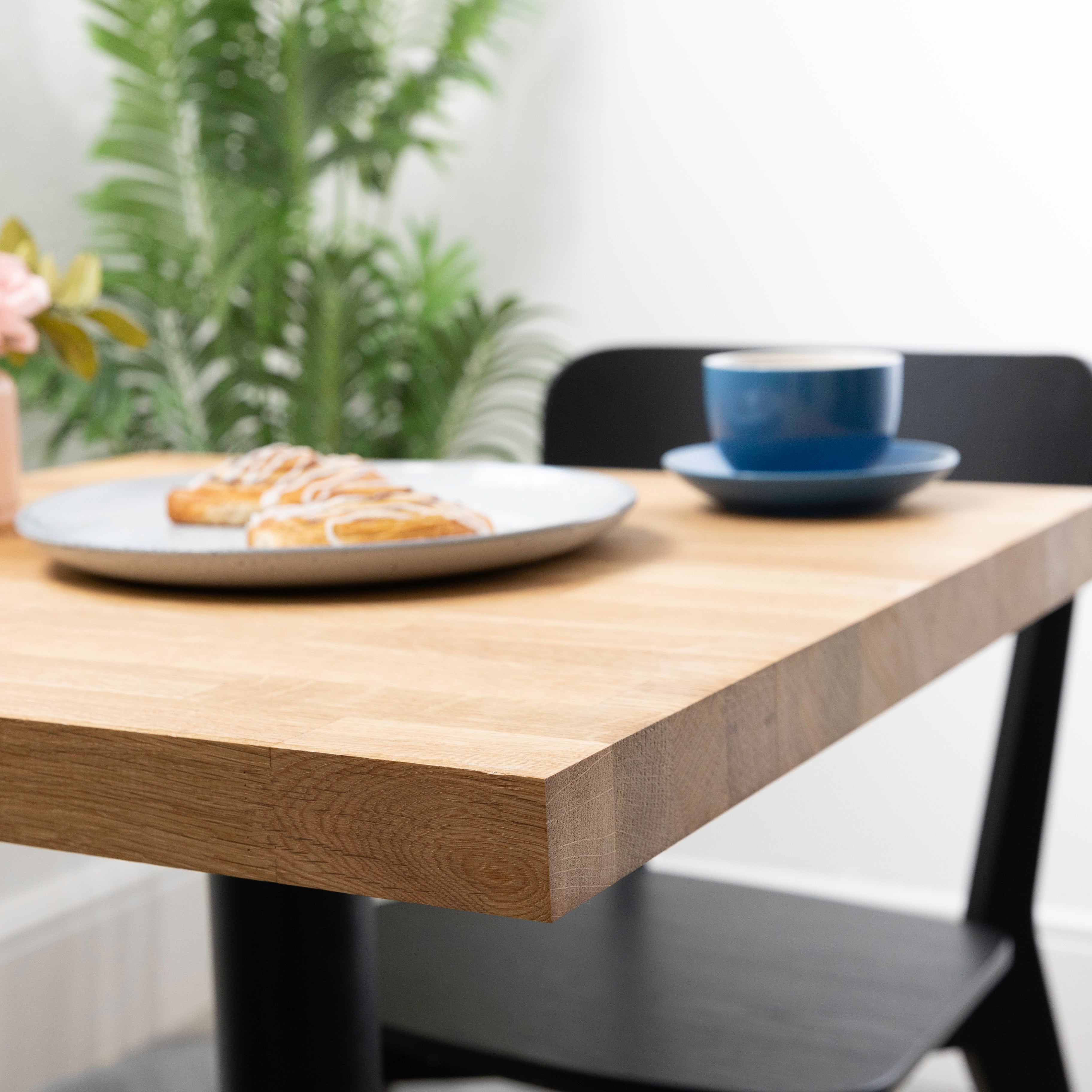 Solid Oak Cafe Table