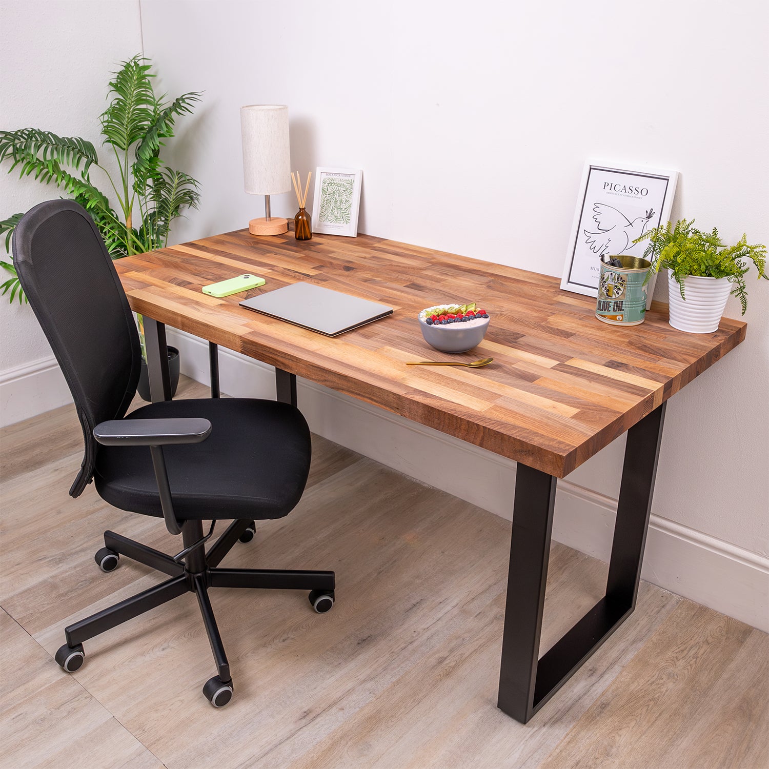 Walnut Wooden Desktop