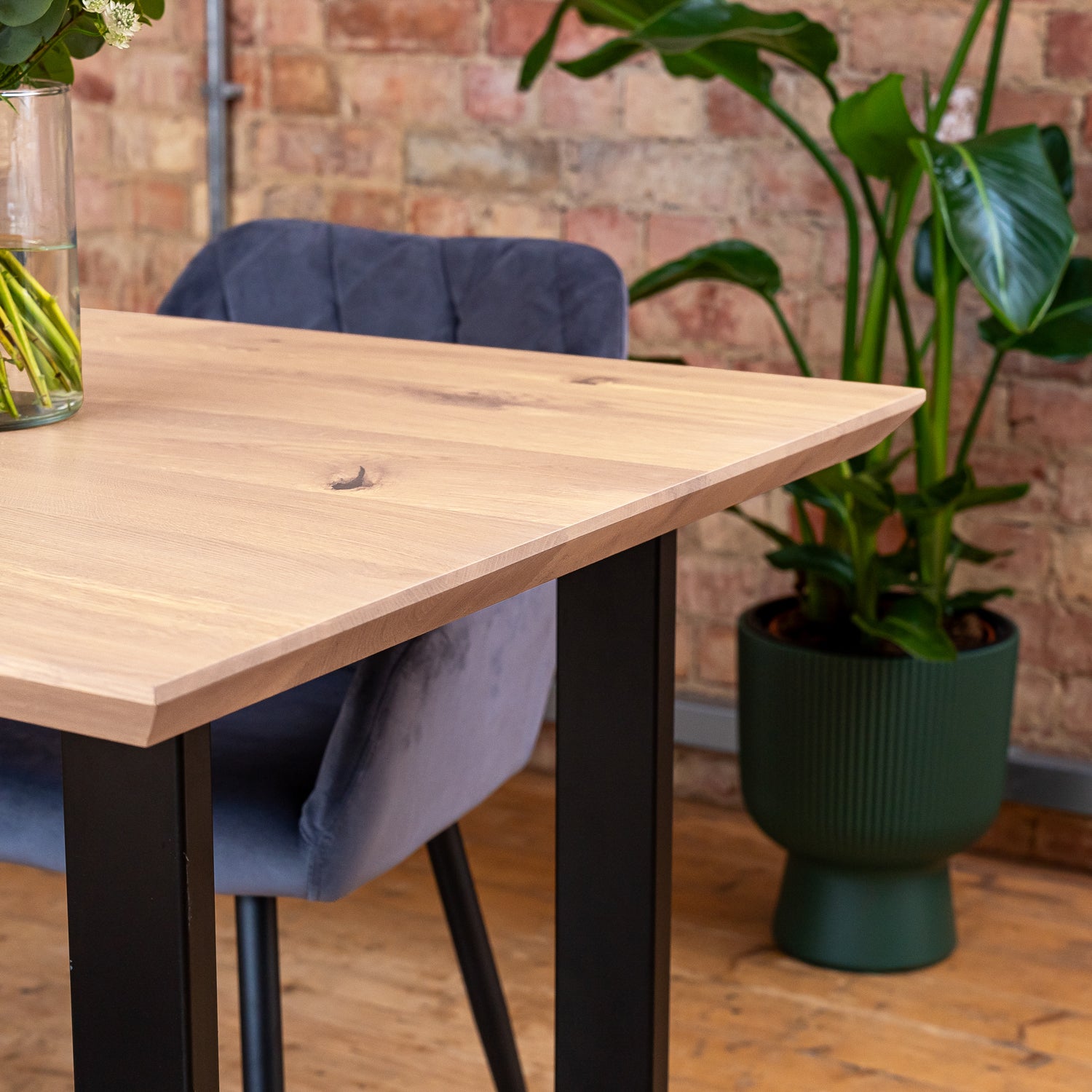 White Wood Dining Table