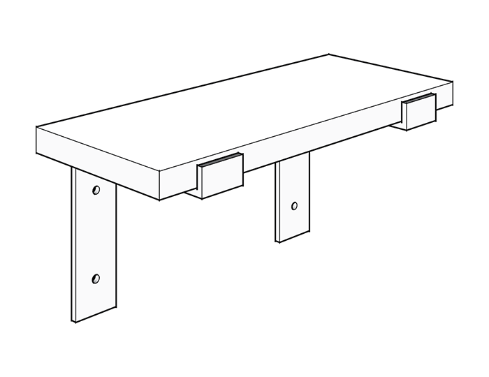 Shelf Brackets Installation Guide